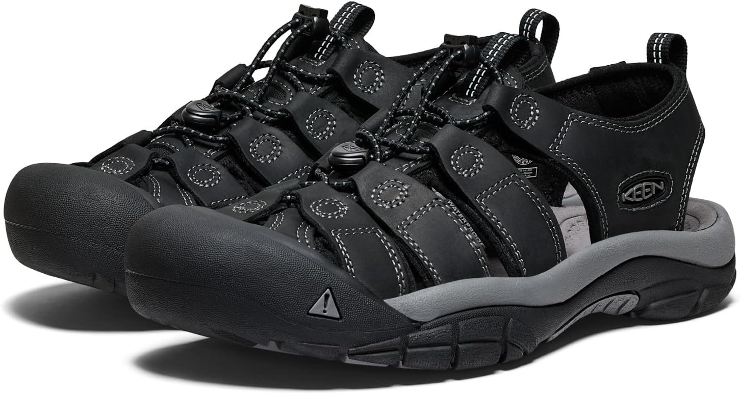 KEEN Men's Newport Closed Toe Comfortable Durable Leather Water Sandals - Image 4