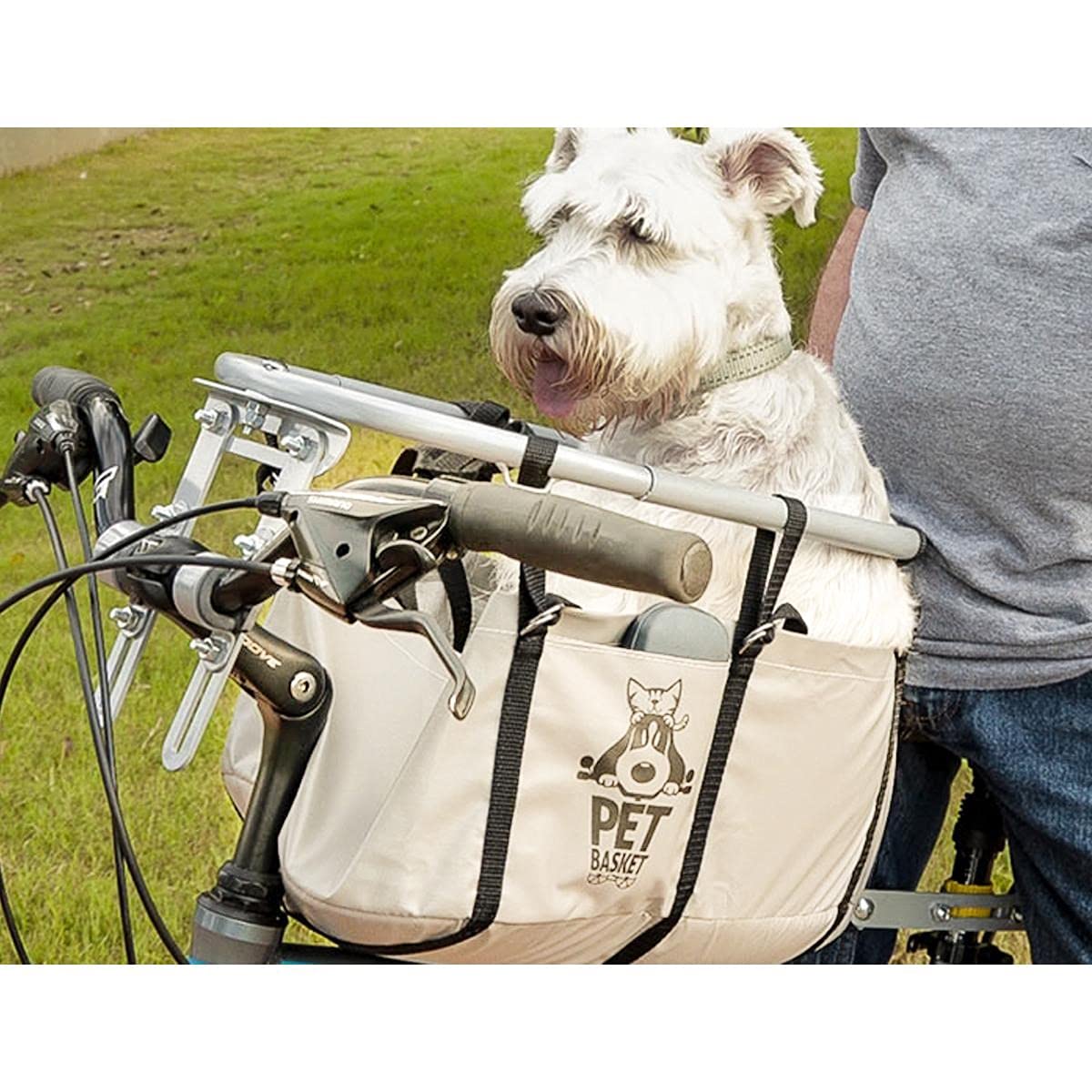 Cesta Cadeirinha para Cachorro Bike Pet Basket Ajustável