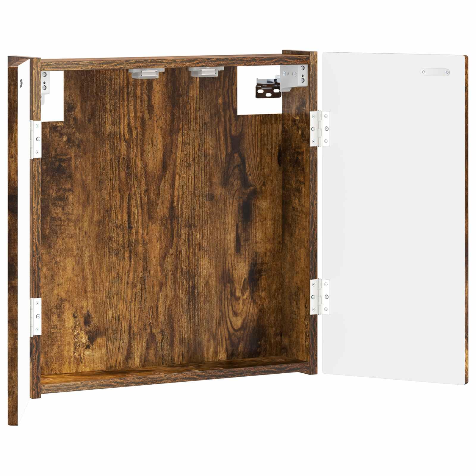 Generisch Dartboard Schrank ALKMAAR Räuchereiche 52,5 x 10,5 x 53,5 cm 6.9kg