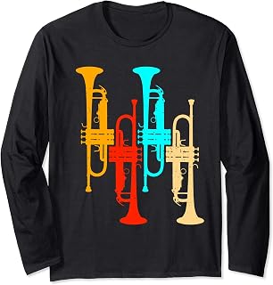 Instrumento de orquesta de trompetista de regalo de trompeta Manga Larga