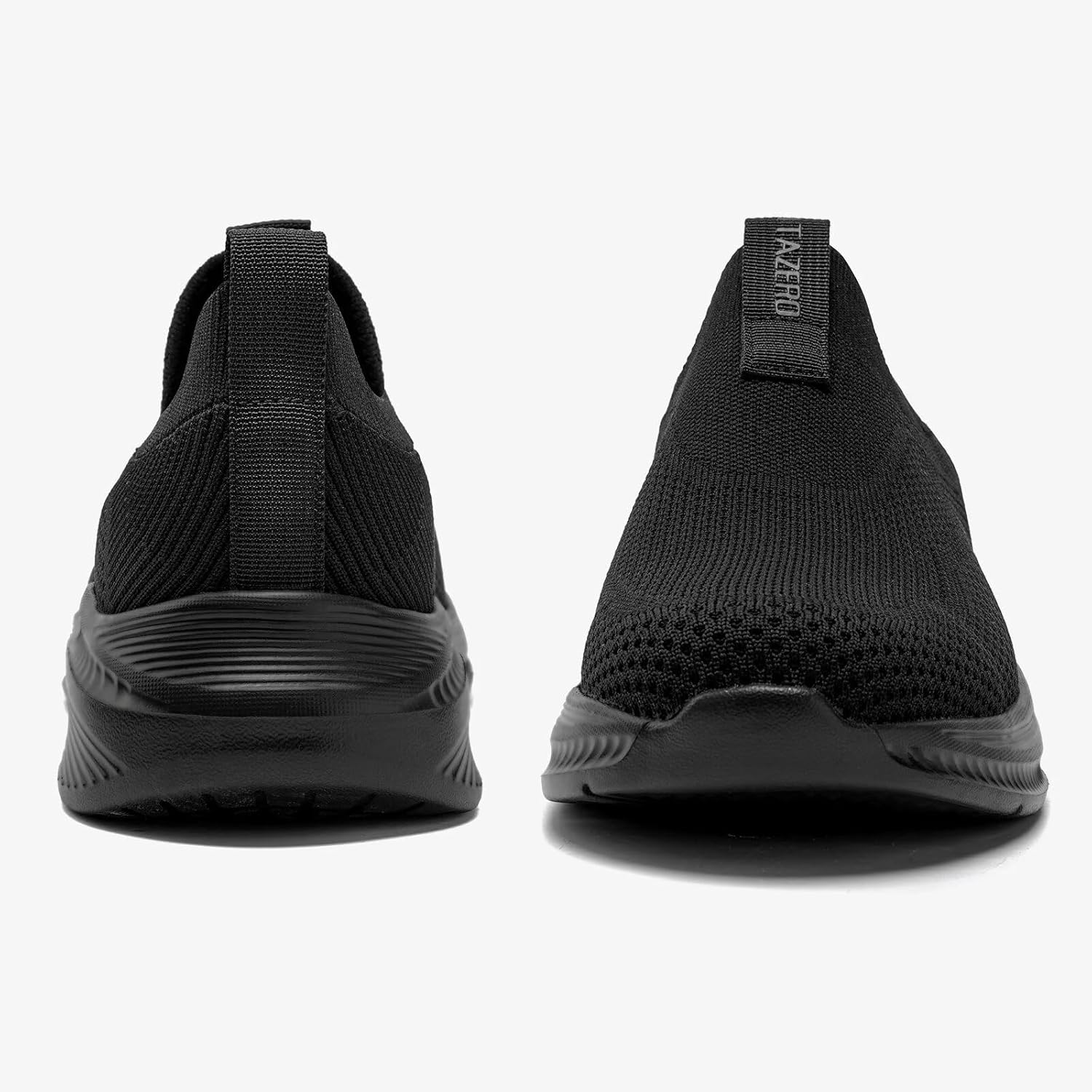 1TAZERO Men’s Wide Width Walking Shoes Slip-On Athletic Sneakers Wide Toe Box Lightweight Orthopedic Shoes for Plantar Fasciitis with Wide Swollen Feet Diabetic & Elderly Comfort - Image 3