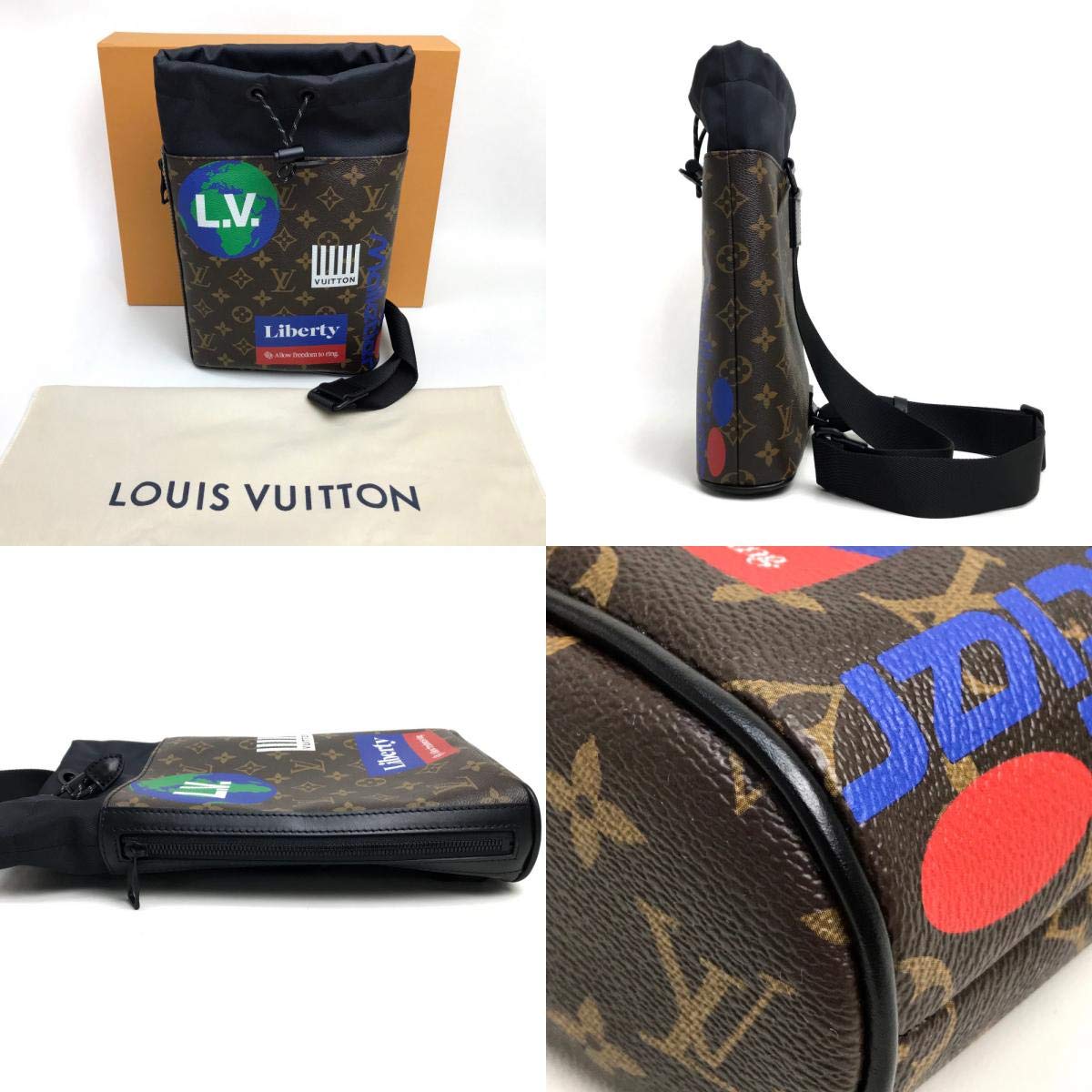ルイヴィトン モノグラム ロゴ チョーク スリングバッグ M44625 ショルダーバッグ ルイ・ヴィトン(LOUIS VUITTON)ルイヴィトン モノグラム ロゴ チョーク
