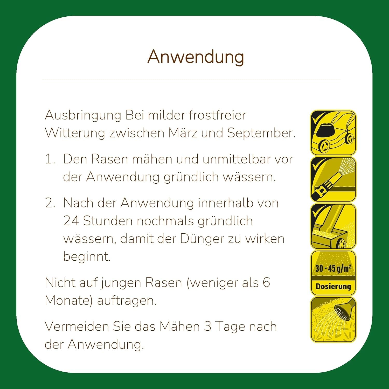 Substral Rasendünger Unkraut & Moos bleibt chancenlos 7,2kg 240m²