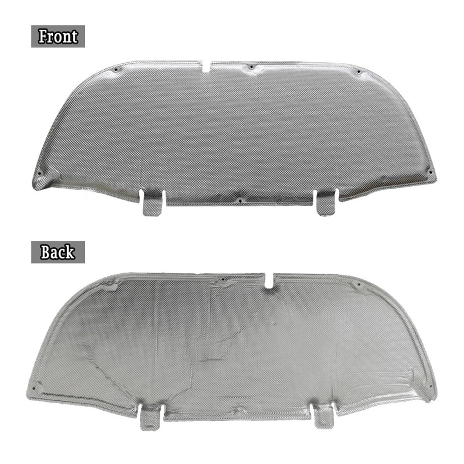 Le migliori offerte per Hood Sound Heat Cotton Pad sono compatibili con Toyota Corolla Cross 20-24 | Cotone isolante termico acustico compatibile per Toyota 20-24 Fodera in foglio di alluminio/materiale espanso(Foam)