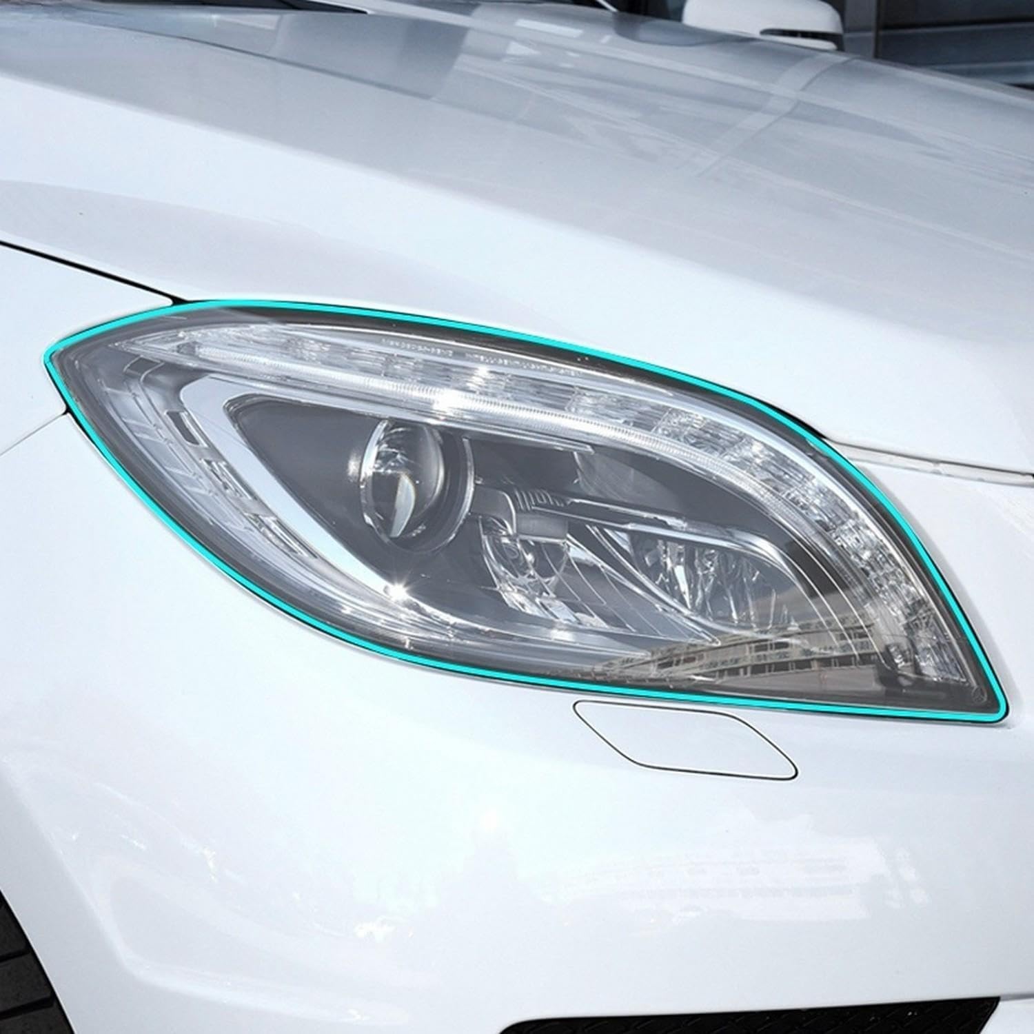 Film protection phare voiture Mercedes W205 W213 TPU transparent autocollant anti-rayure