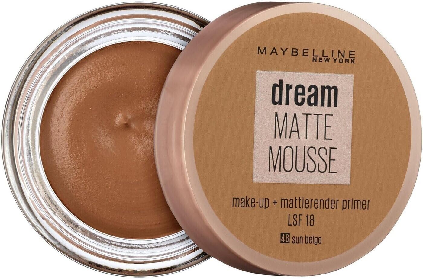 Maybelline New York Dream matte Mousse SPF 20-48 Sun Beige