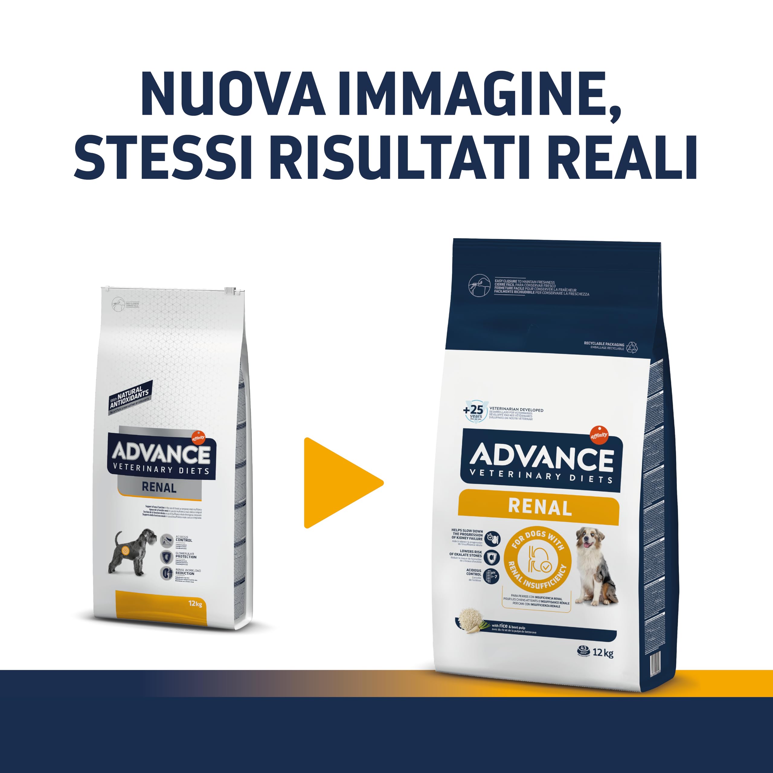 Advance Veterinary Diets Renal Cibo per Cani con Insufficienza Renale 12kg