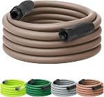 Flexzilla Colors Garden Hose with Swivelgrip, 5/8 in. x 50'., Drinking Water Safe, Brown Mulch - HFZC550BRS