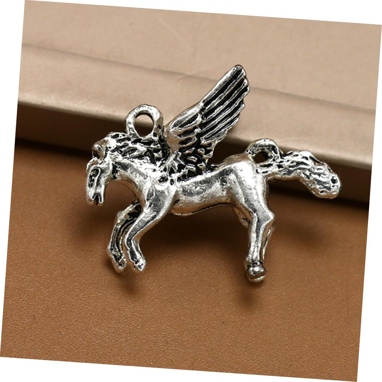 TEHAUX Antique Bronze Pegasus Pendant Charms 1.10X0.90 Inch Diy Jewelry Making Accessories for Necklace Bracelet Keychain Craft Projects - Image 7