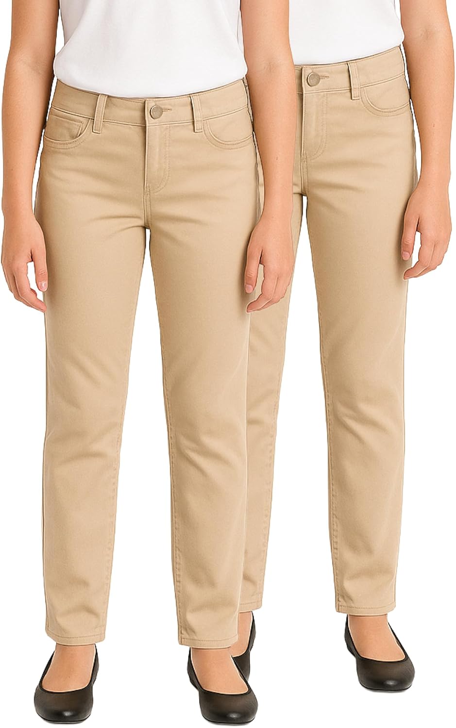 Girls School Uniform Pants Pack Stretch Twill Liberia Ubuy