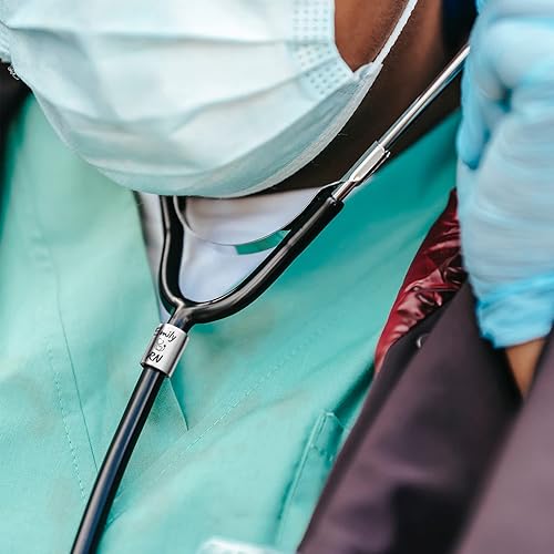 Miniatura 5 de Etiqueta de identificación para estetoscopio, accesorios para estetoscopio, accesorios de enfermera, regalo para enfermera, clips de etiqueta de