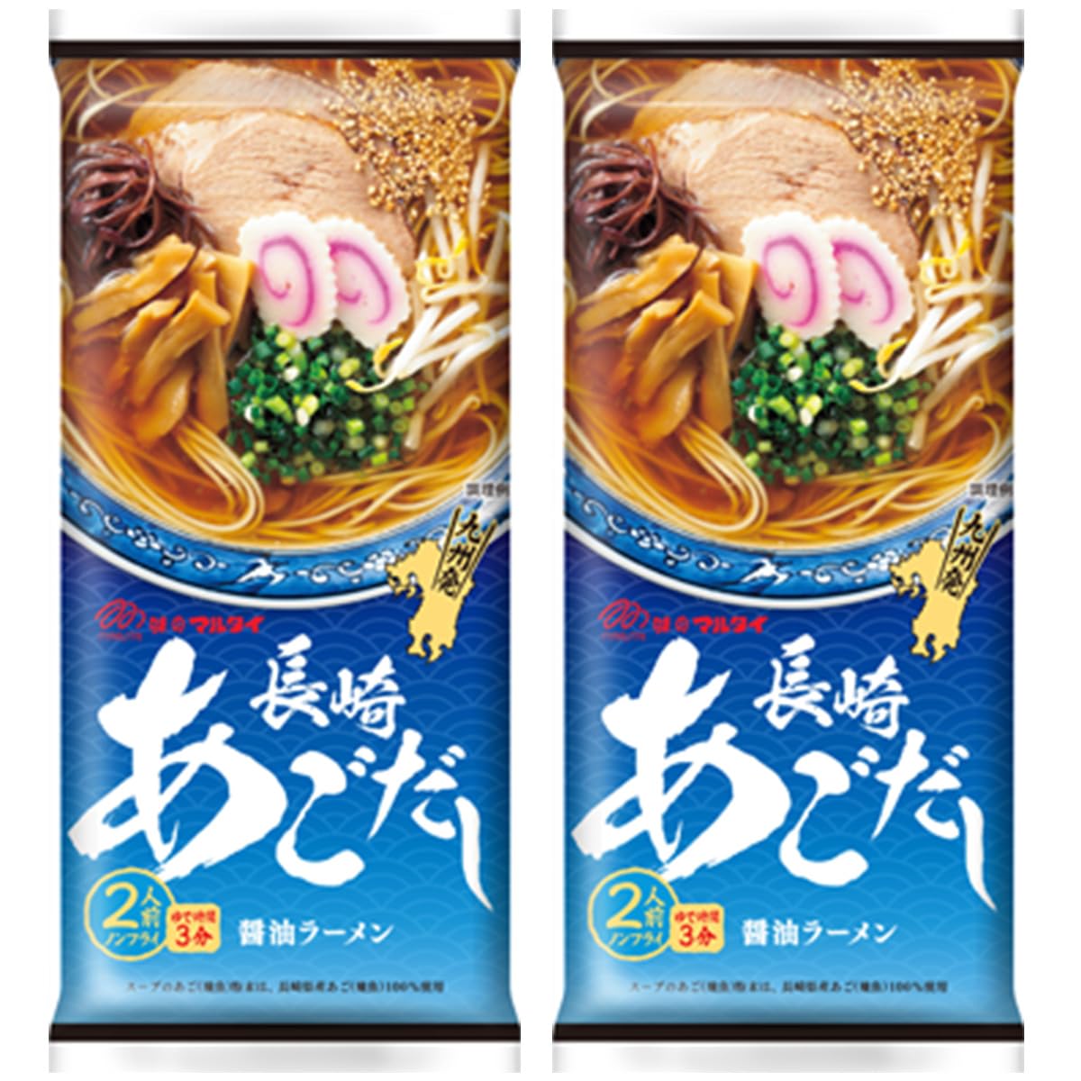 マルタイ棒ラーメン 長崎あごだし入り醤油ラーメン