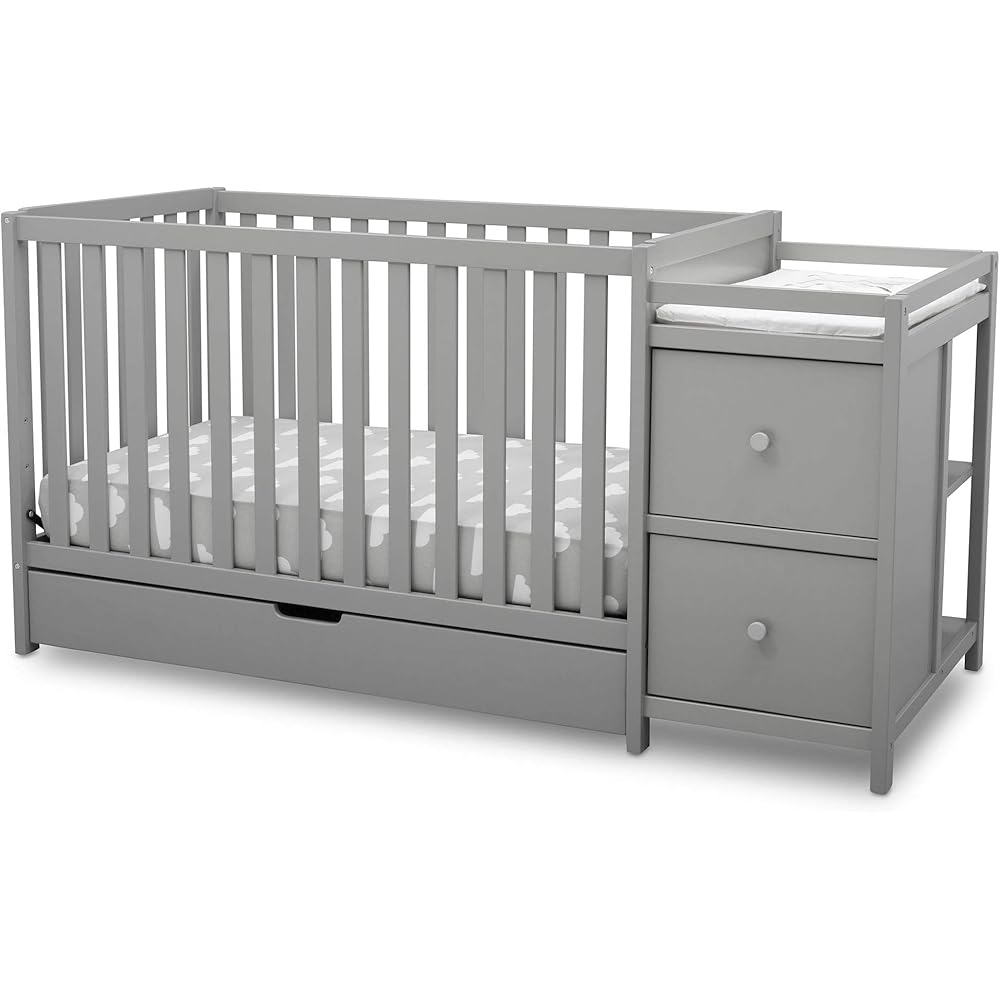 Delta Children Heartland Convertible Crib and Changer with