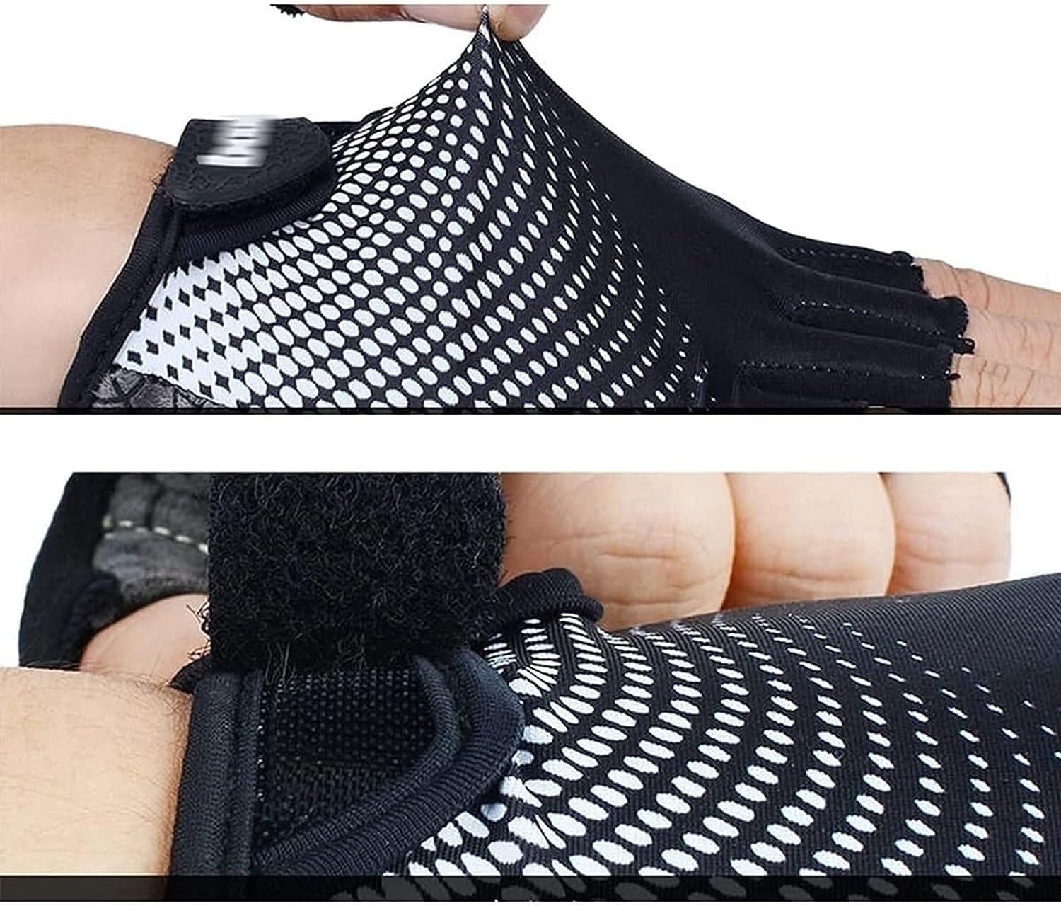 Guantes de ciclismo de medio dedo, guantes de levantamiento de pesas, coloridos al aire libre, amortiguadores de golpes, guantes de ciclismo