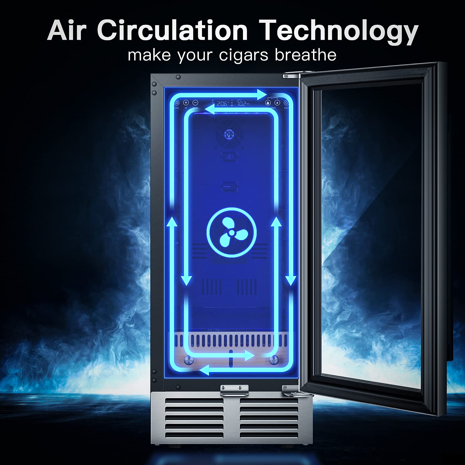 Buy Cooler Humidor 14Inch, Builtin and Freestanding Humidor