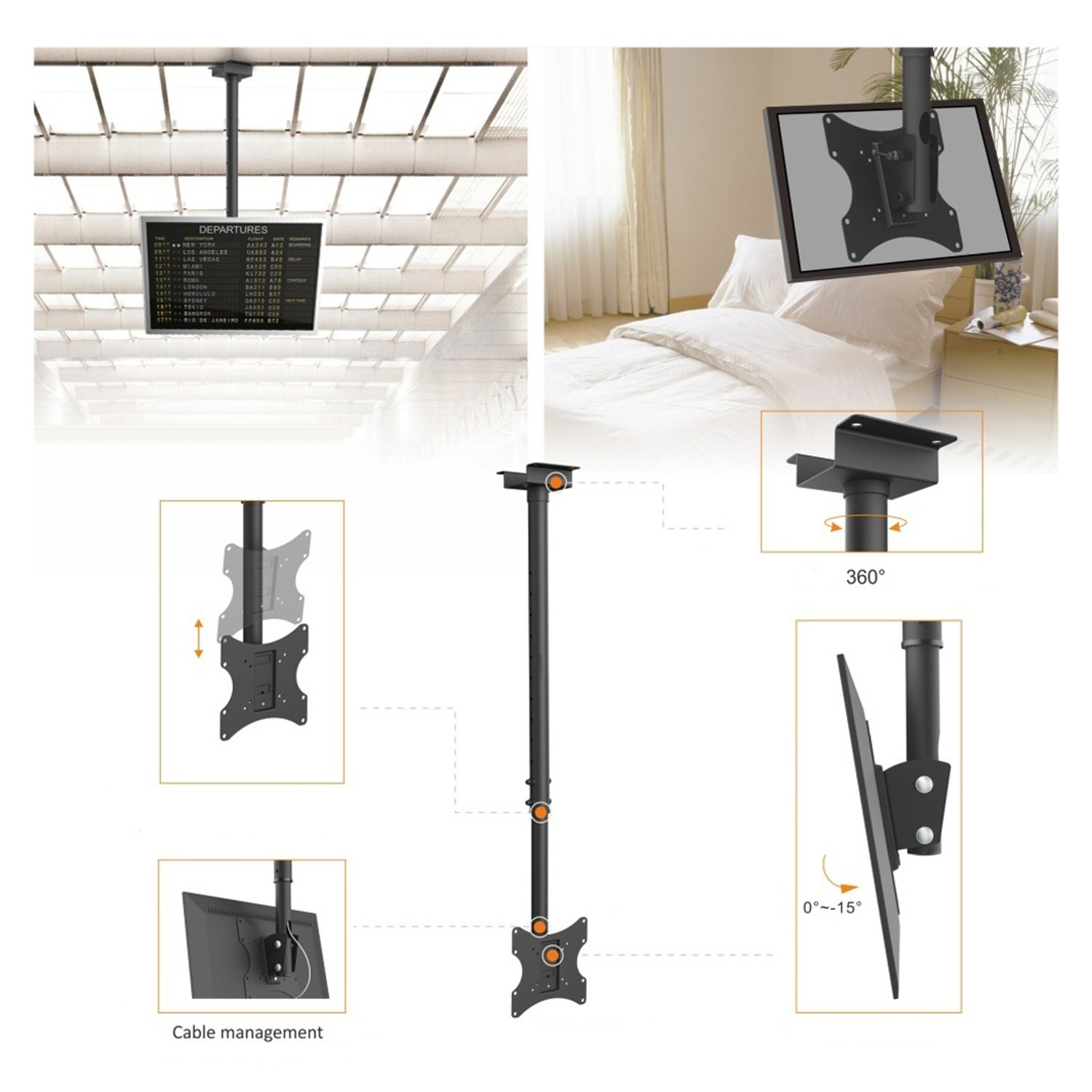 Supporti A Soffitto Per Tv - Monitor Archivi - Foto 6