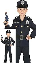 FIESTAS GUIRCA, S.L. Police Uniform Costume for Children T-3/4 Years