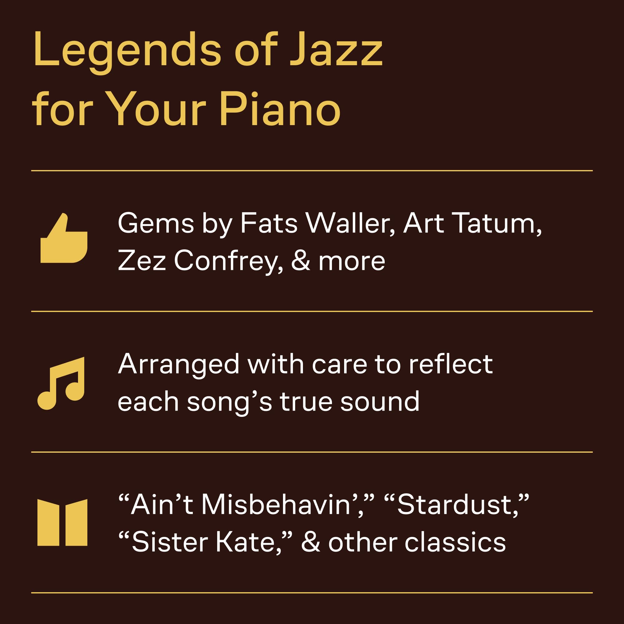 Jazz, Blues, Boogie & Swing for Piano