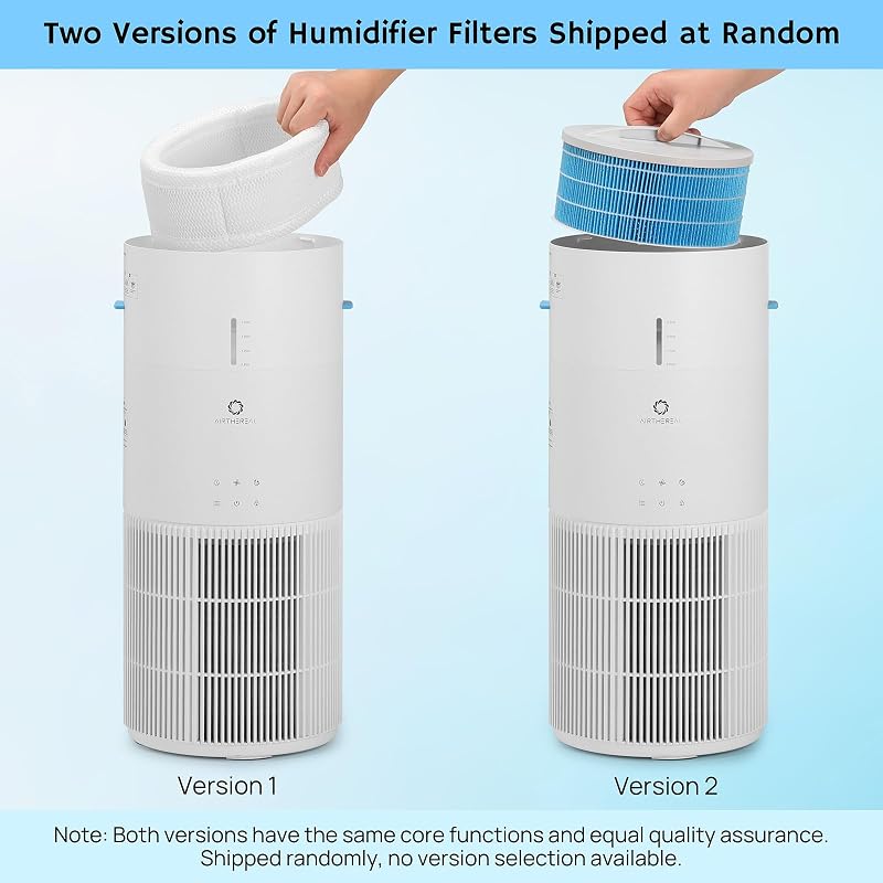 AIRTHEREAL 2-in-1 Air Purifier & Humidifier for Large Room Up to 1200 ft² image 6