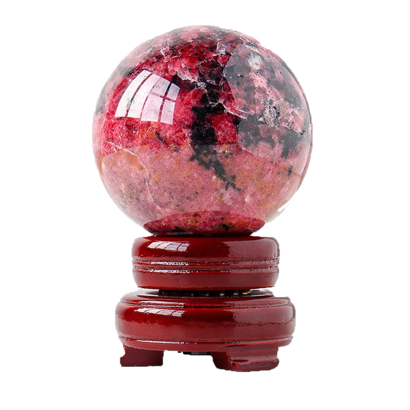 Phhxkkuo Natural Quartz Crystal Sphere Natural Healing Crystal BallMeditation Decorative Balls Chakra Healing, Divination,4~5cm