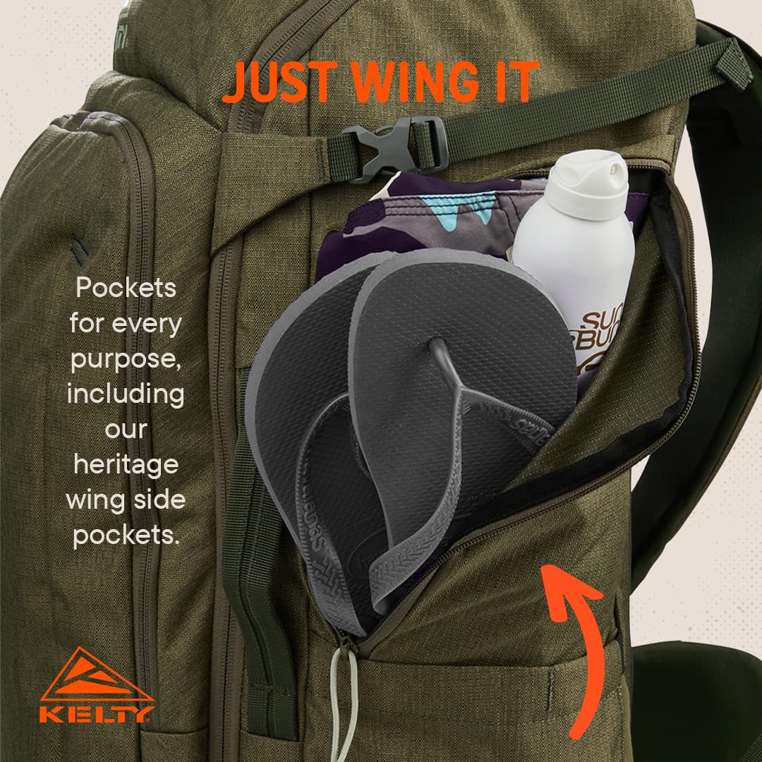 Amazon.com: Kelty | Redwing Traveler 40L Backpack, Travel Pack - Burnt  Olive : Sports & Outdoors