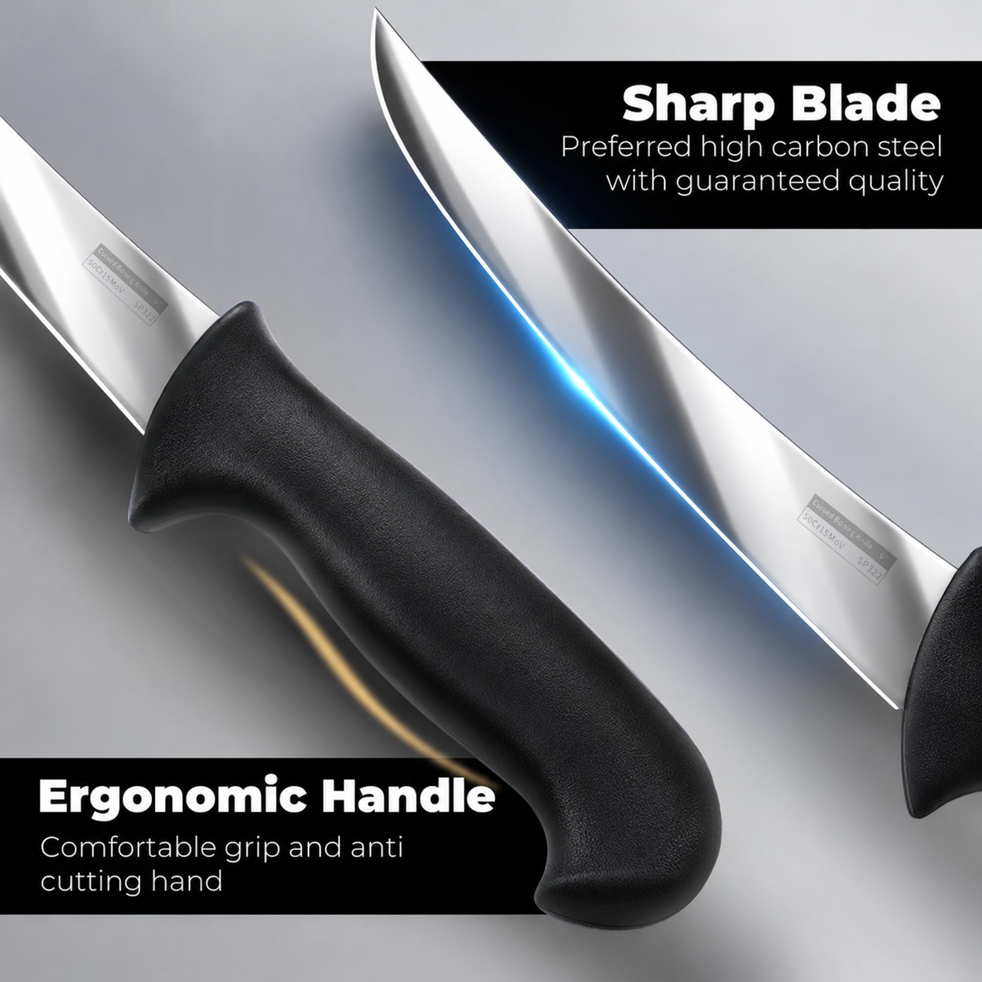 ZHANG XIAO QUAN Boning Knife - 6" Fillet Knife -7 ZHANG XIAO QUAN Boning Knife - 6" Fillet Knife -7