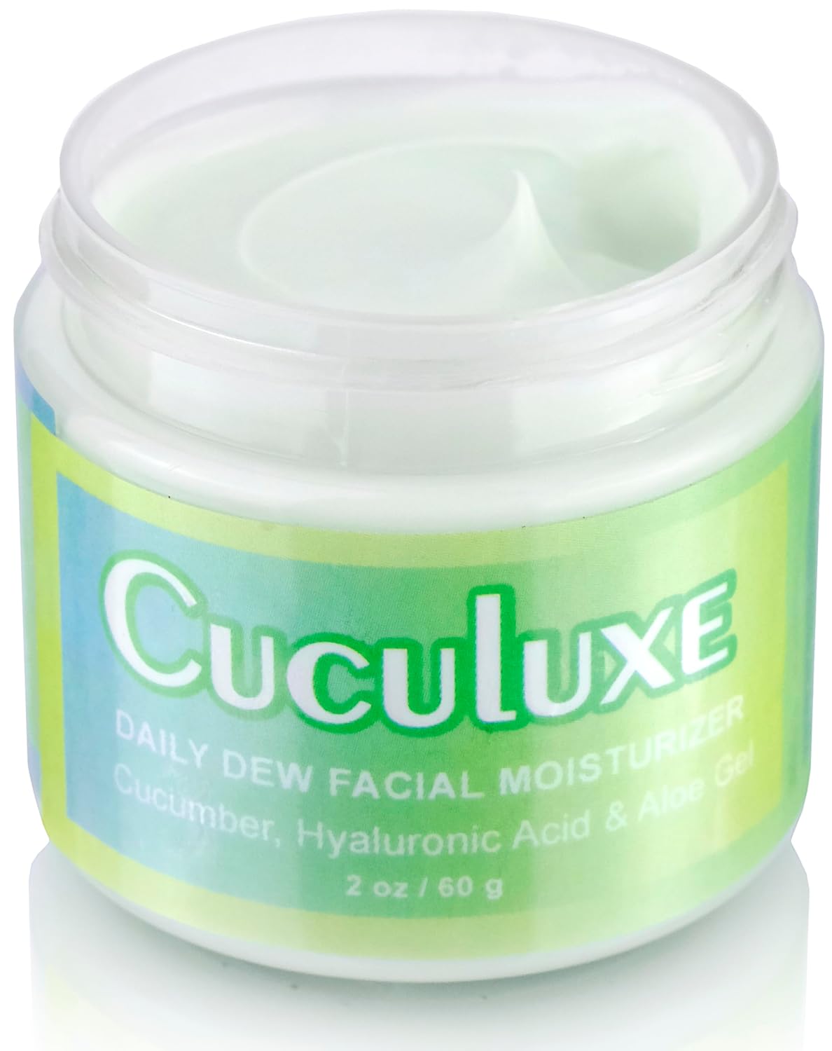 Beesaluxe Cuculuxe Daily Dew Facial Moisturizer – Hydrating Face Cream with Cucumber, Hyaluronic Acid & Aloe – Gentle Daily Moisturizer for Sensitive Skin - Image 4