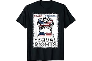 Stars Stripes and Equal Rights T-Shirt: Empowering Women Through Patriotic Style