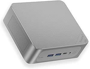 Beelink SEi12 Mini PC, Intel Core i5-12450H (8C/12T, fino a 4,4GHz), Mini Computer Desktop 16GB DDR4 1TB M.2 PCIe 4.0 SSD, doppio display 4K HDMI/DP1.4/WiFi 6/BT5.2