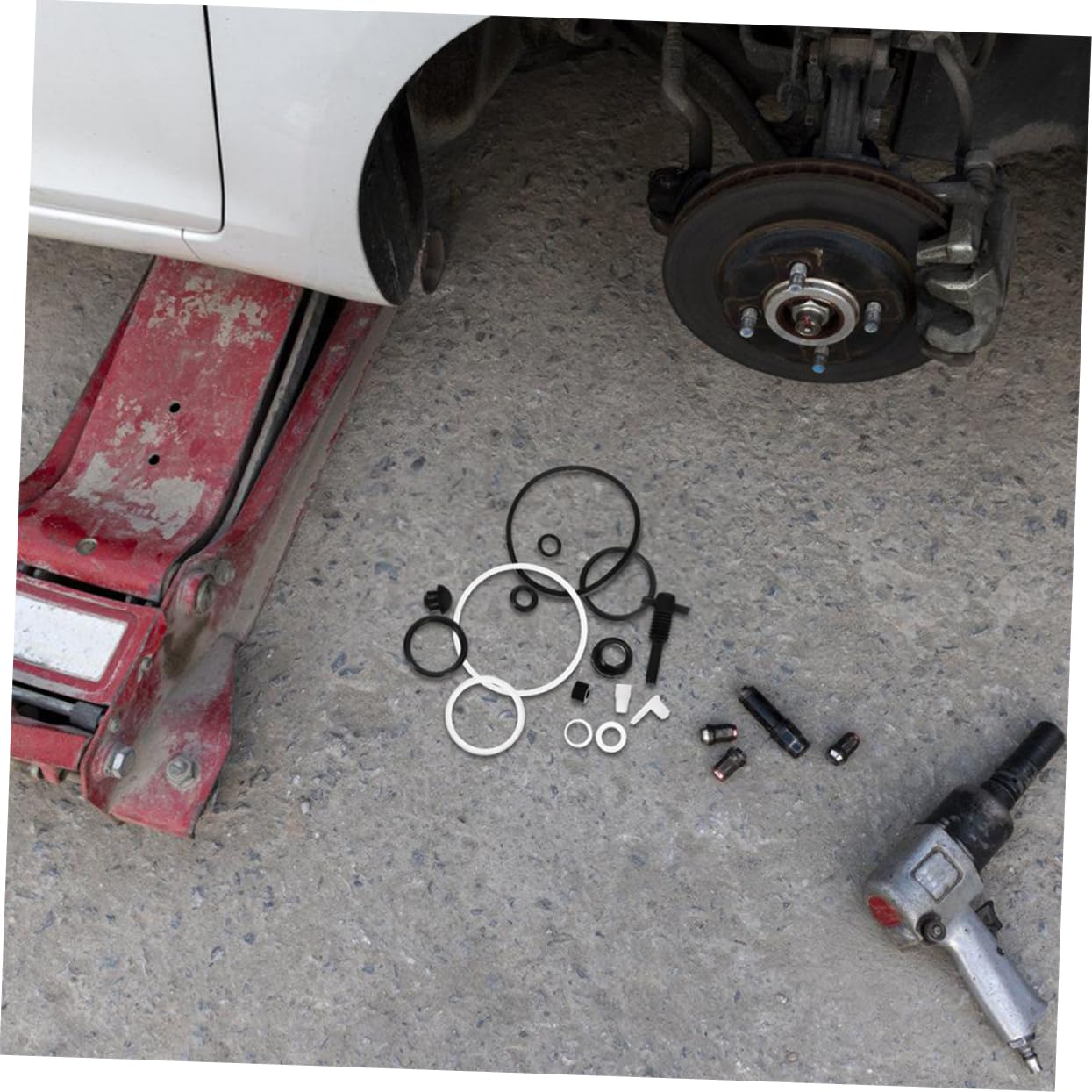 KICHOUSE 3 Sets Jack Repair Kit Cars Jack Part Jack Repairing Tools Kit Floor Jack Repair Replacement Tools Car Replacement Jack Repair Tools Jack Stand Hydraulic Jack Seal Kit Kits Plastic