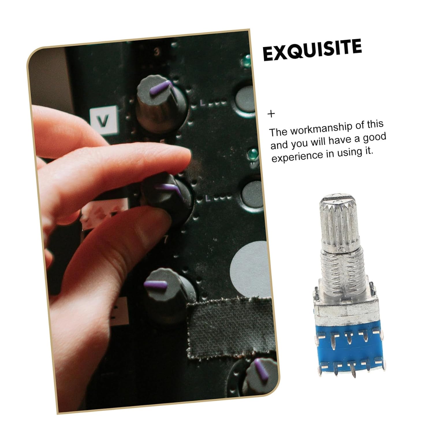 Rs1010 Rotary Encoder Switch, 2 Pole 4 Position, 15mm Handle