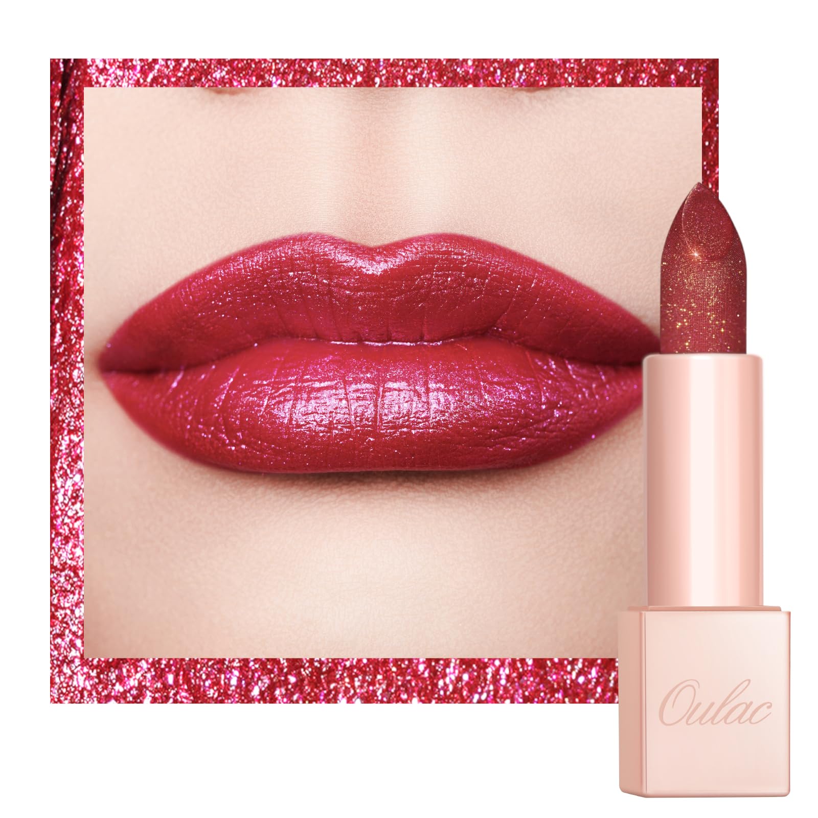 Oulac Metallic Shine Lipstick