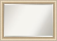 Vista 9 de Amanti Art - Espejo con marco para tocador, espejo para baño, montaje en pared