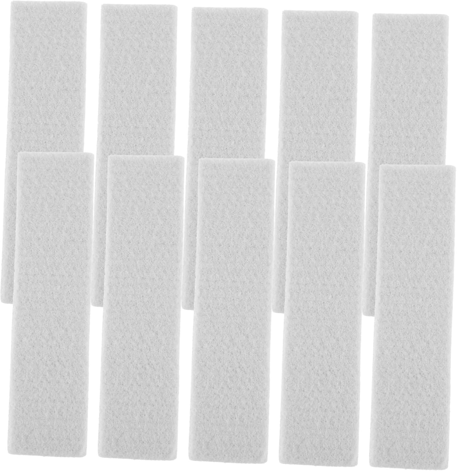 10Pcs Exercise Bike Brake Pads Felt Brake Blocks for Indoor Cycling Replacement Brake Pads Sturdy Wear Resistant Design for Fitness Bikes Exercise Bikes