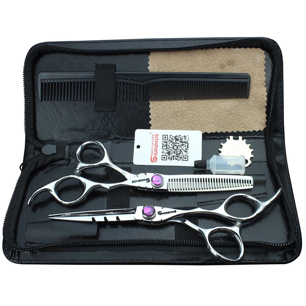 Ciseaux à cheveux japonais 440c pour couper sans abîmer les pointes