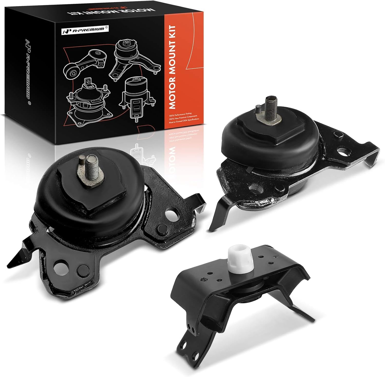 A-Premium Engine Motor Mount and Transmission Mount Kit Compatible with Lexus GX460 2010-2021, 4.6L, Automatic Transmission, Set of 3