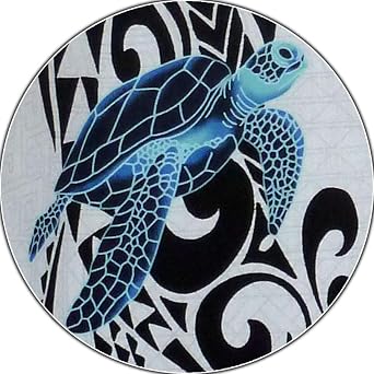 Hawaiian Honu Single Panel Men's Aloha Shirts