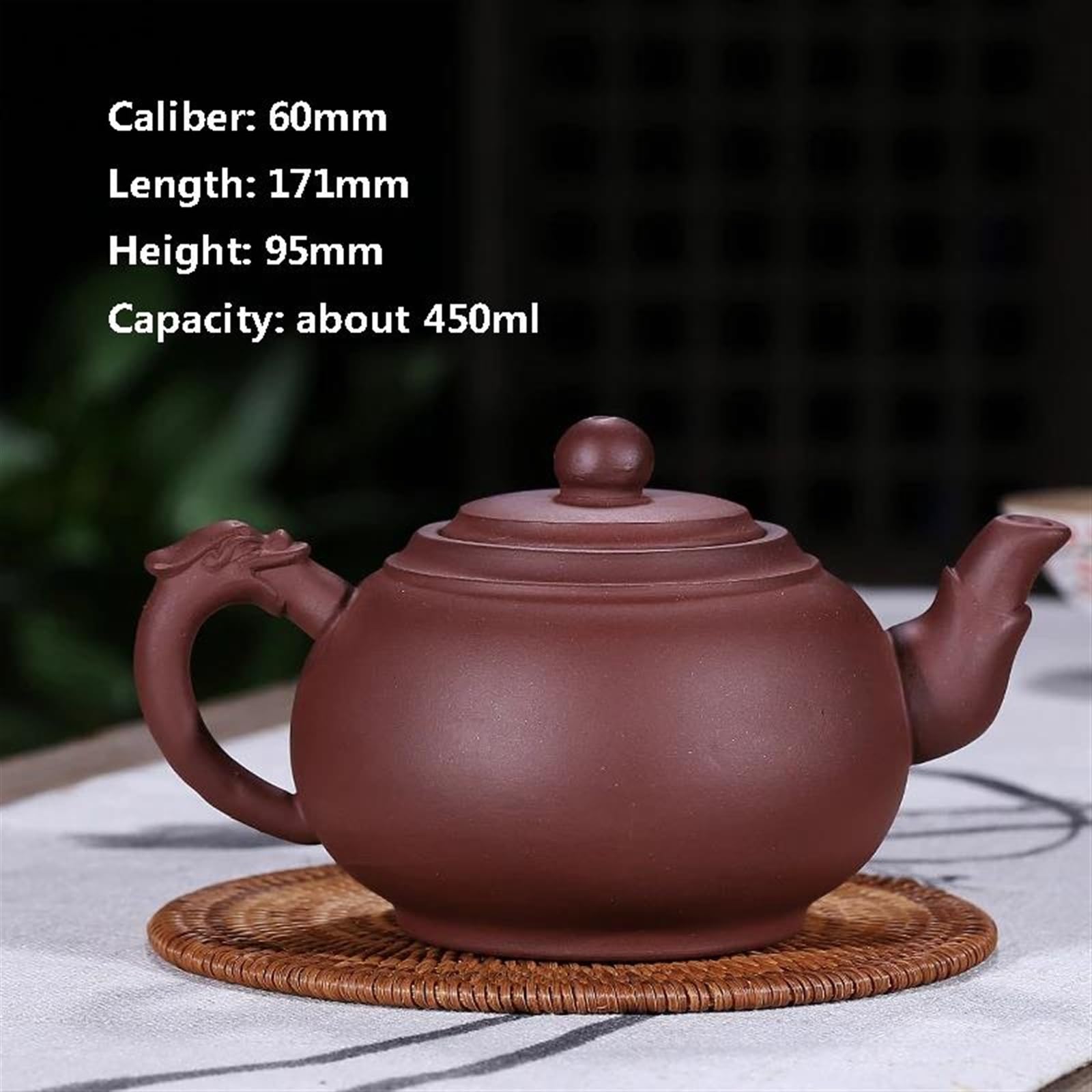 手作り紫砂茶セット4カップ 手作り紫砂茶セット4カップ 手作り紫砂茶セット4カップ