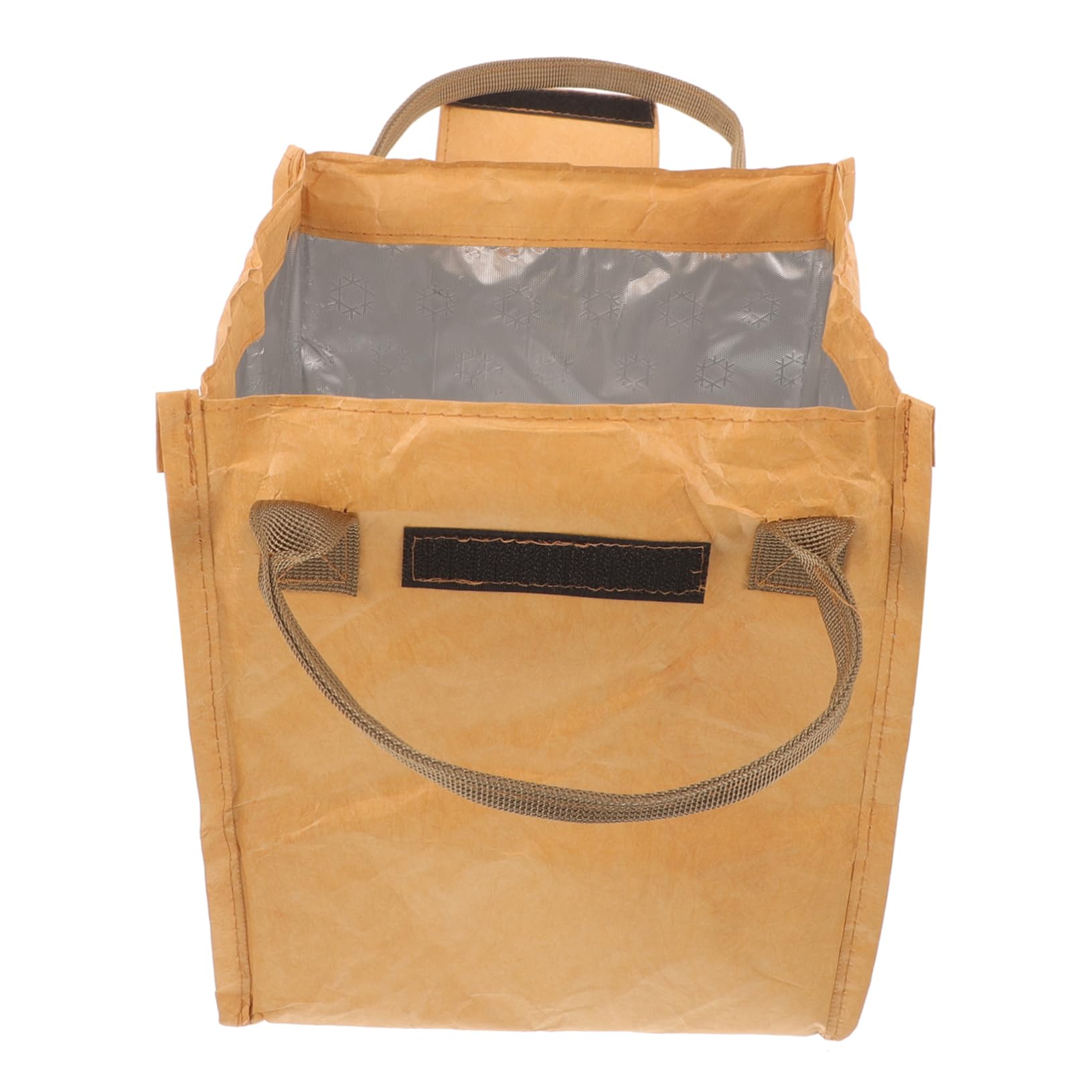 ABOOFAN 5St Bento-Tasche schultüte bürotasche purse Lunchpakete für Camping Camping-Wärmeisolierungstasche Erwachsener -Papier Thermotasche Lunchbox-Tasche Isoliertaschen Kraftpapier
