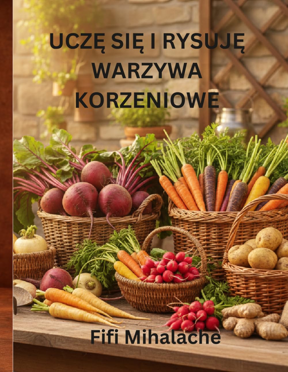 UCZĘ SIĘ I RYSUJĘ WARZYWA KORZENIOWE: Dla dzieci w wieku od 4 do 10 lat