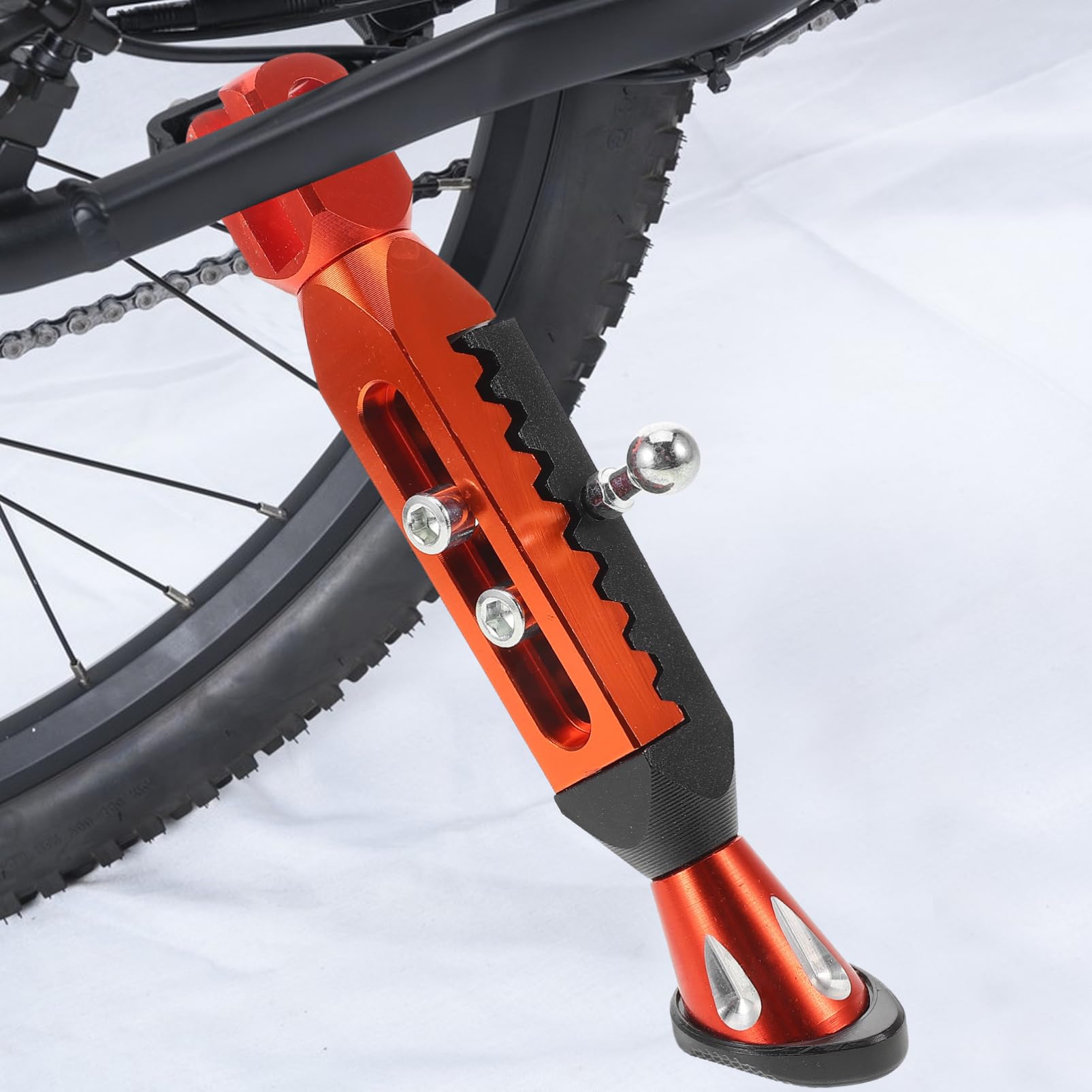 Béquille de Moto en Alliage D’Aluminium Réglable 20, 5-24, 5 Cm