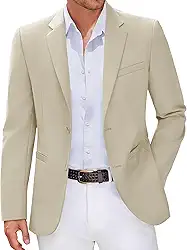 Blazer masculino casual esportivo slim fit, leve, negócios, dois botões