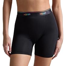 Woxer Womens Baller 5" High Waisted Boy Shorts Underwear Seamless Boxer Briefs, Boyshort Panties, No Show Womens Boxers