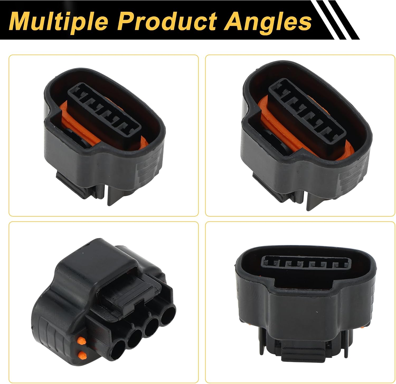 1 Set 4 Pins Distributor Sensor Connector Plug for Toyota 4Runner Pickup Female Connector Terminal Housing Plug Connector No.9098011150