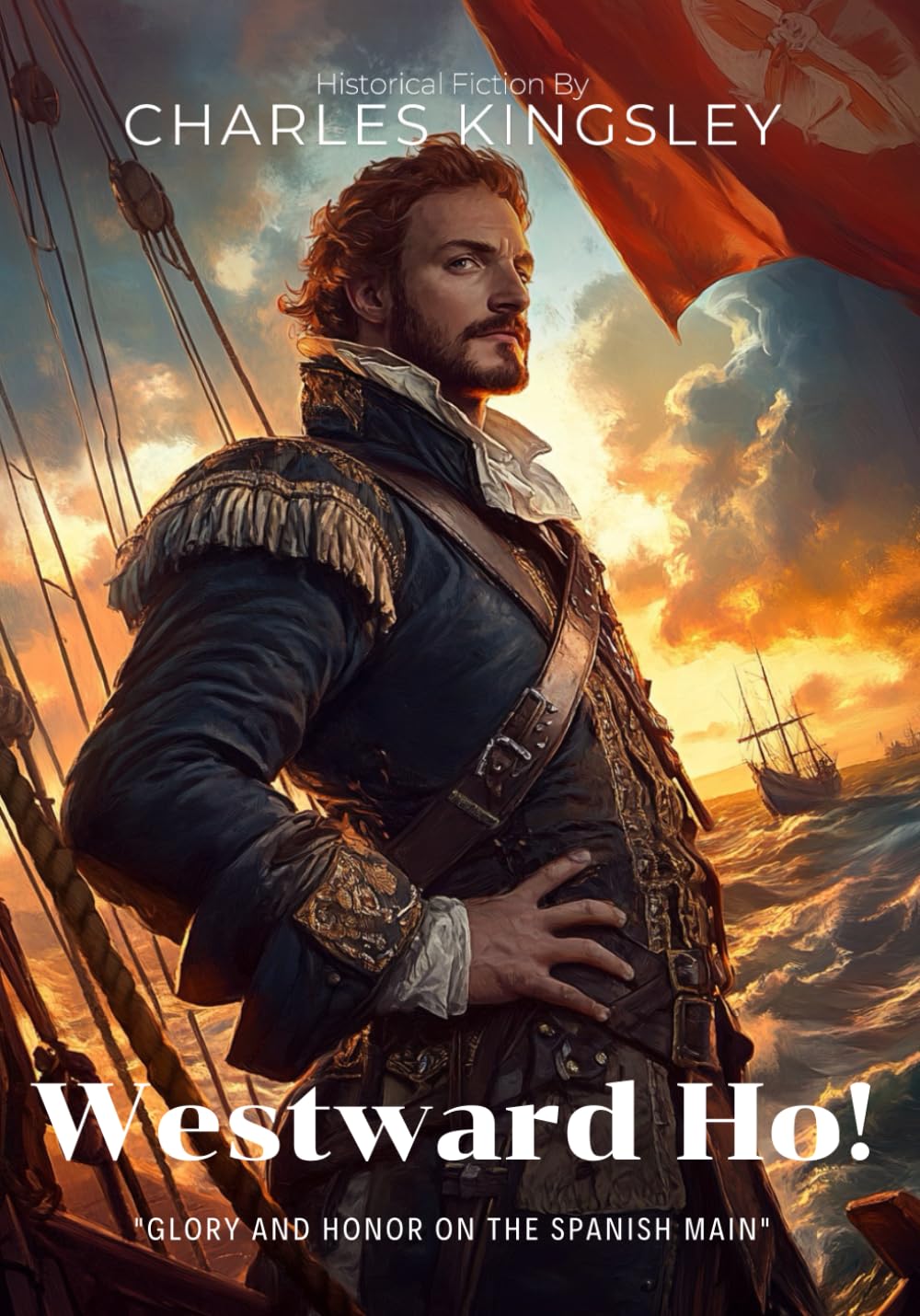Westward Ho! By Charles Kingsley (Illustrated & Annotated): An Epic Tale of Sea Adventures and Elizabethan Glory