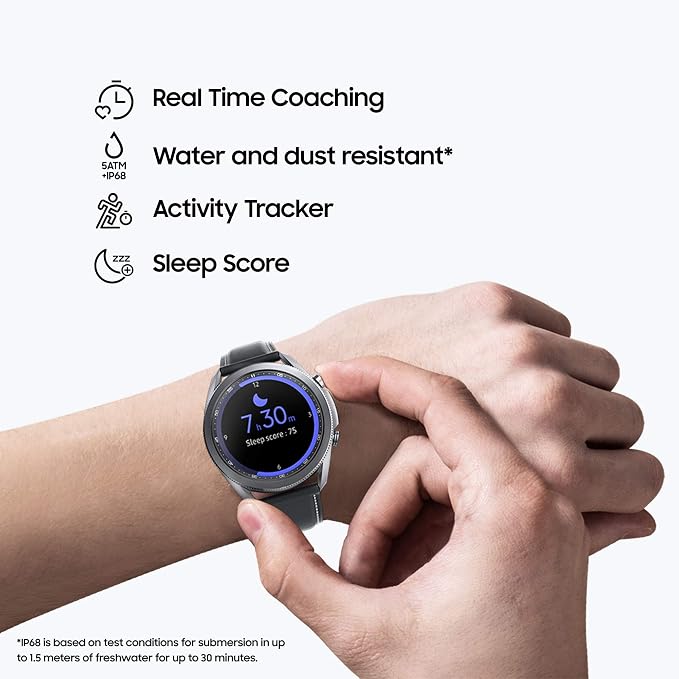 Samsung Galaxy Watch 3 (LTE) 41 mm – Smartwatch Mystic Silver : Amazon.de:  Electronics \u0026 Photo