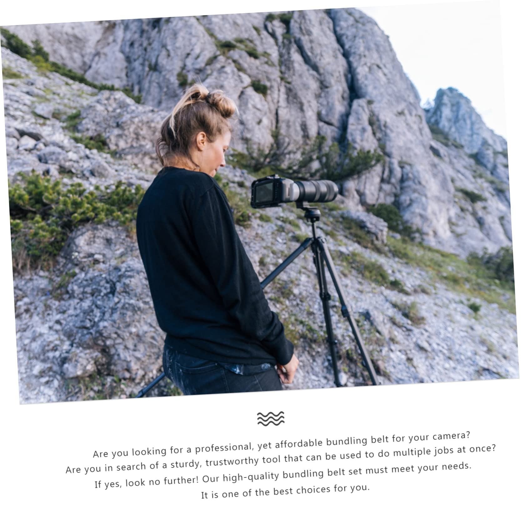 MOLUCKFU 4pcs Green Outdoor Camera Fixing Strap Camera Securing Belt for Hunting Field Camping