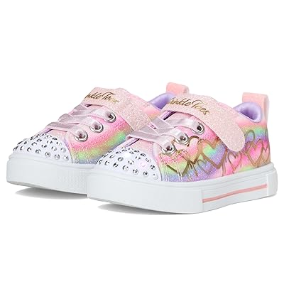 SKECHERS KIDS Twinkle Sparks Ombre Love 314823N (Toddler) Girls Shoes Light Pink/Multi