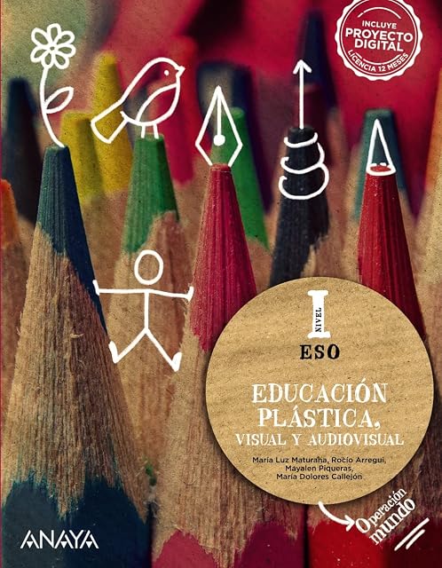 Portada de Educación Plástica, Visual y Audiovisual. Nivel I
