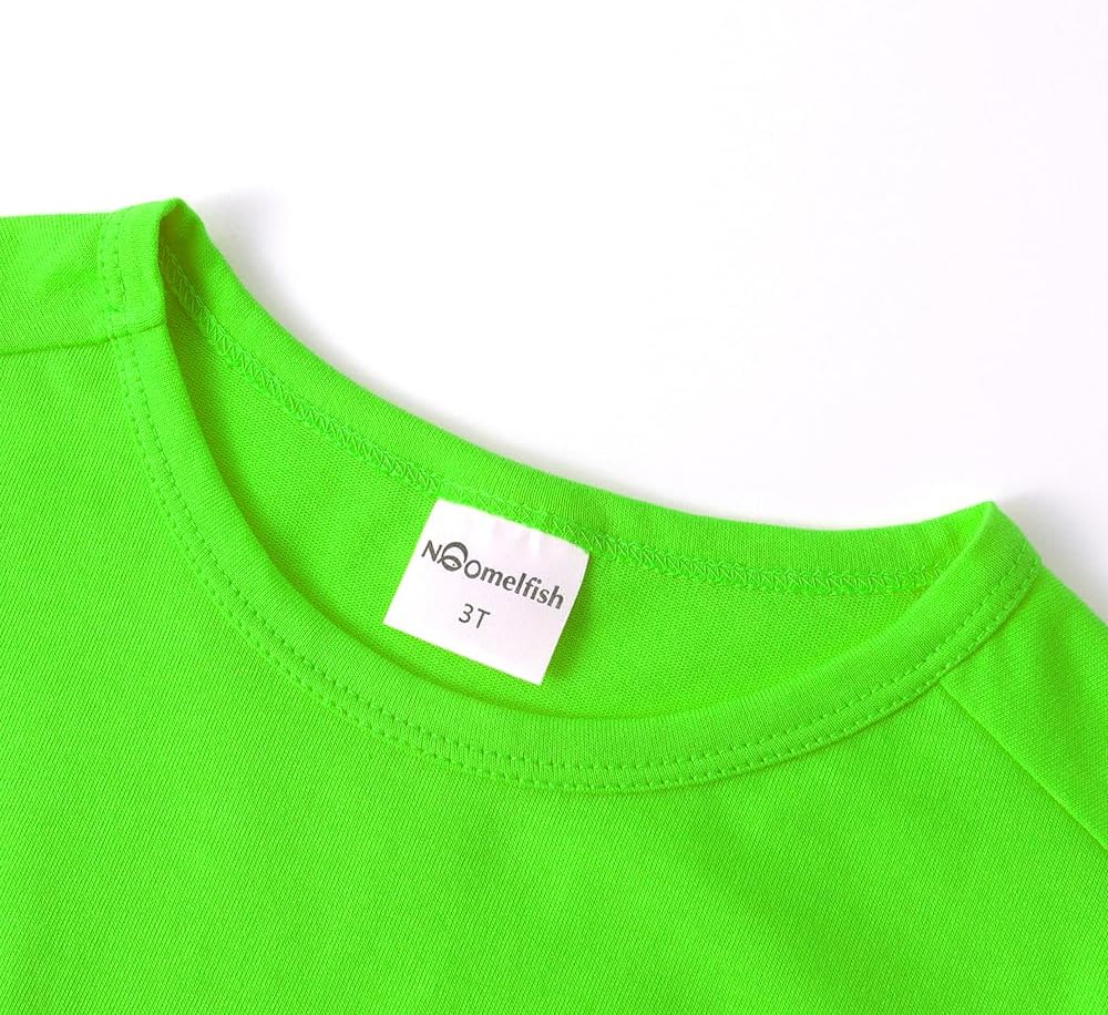 Noomelfish Girls Short Sleeve Heart Pocket T-Shirts Casual Cotton Tee Tops Blouse (5-12 Years) - Image 3